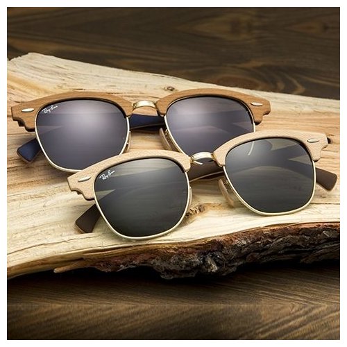 okuliare Ray-Ban Clubmaster Wood