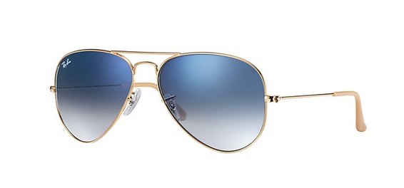 Ray Ban 0RB3025 001/3F AVIATOR LARGE METAL