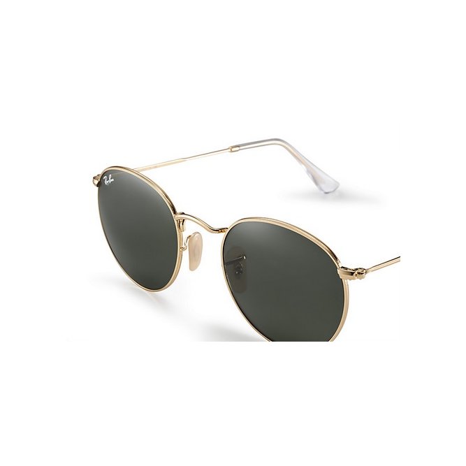 Ray Ban 0RB3447 001 ROUND METAL