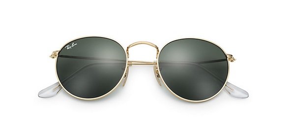Ray Ban 0RB3447 001 ROUND METAL